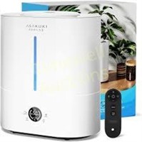 ASAKUKI 4L Humidifier for Large Rooms  White