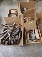 Misc. Garage Items - Various Tools, Hardware, Saw