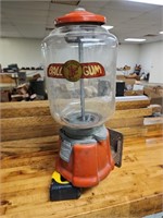 Northwestern 1 Cent Ball Gum Gumball Machine