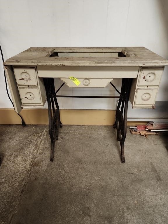 New Home Antique Sewing Table