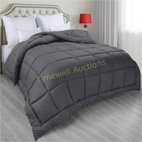 King lightweight grey comforter - Utopia Bedding