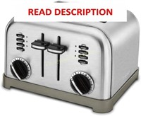 Cuisinart 4-Slice Oven  CPT-180P1 Stainless