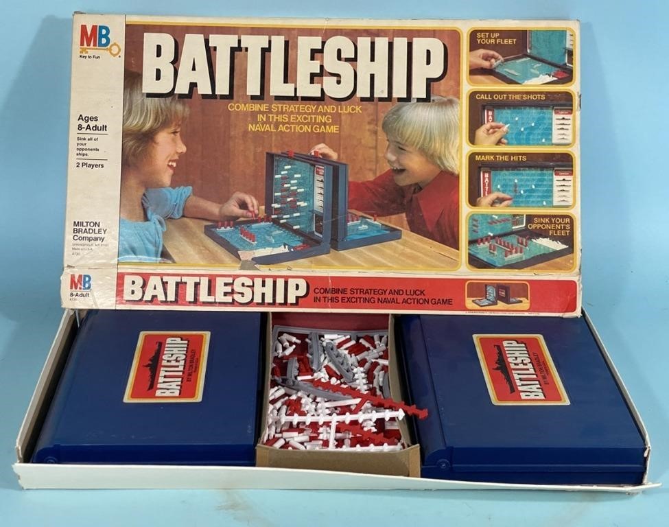 1978 Battleship Board Game