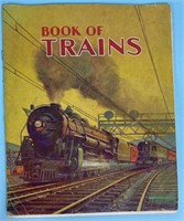 1940s Book of Trains Painted by Grif Teller