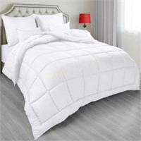 Utopia Bedding King Comforter - White Duvet