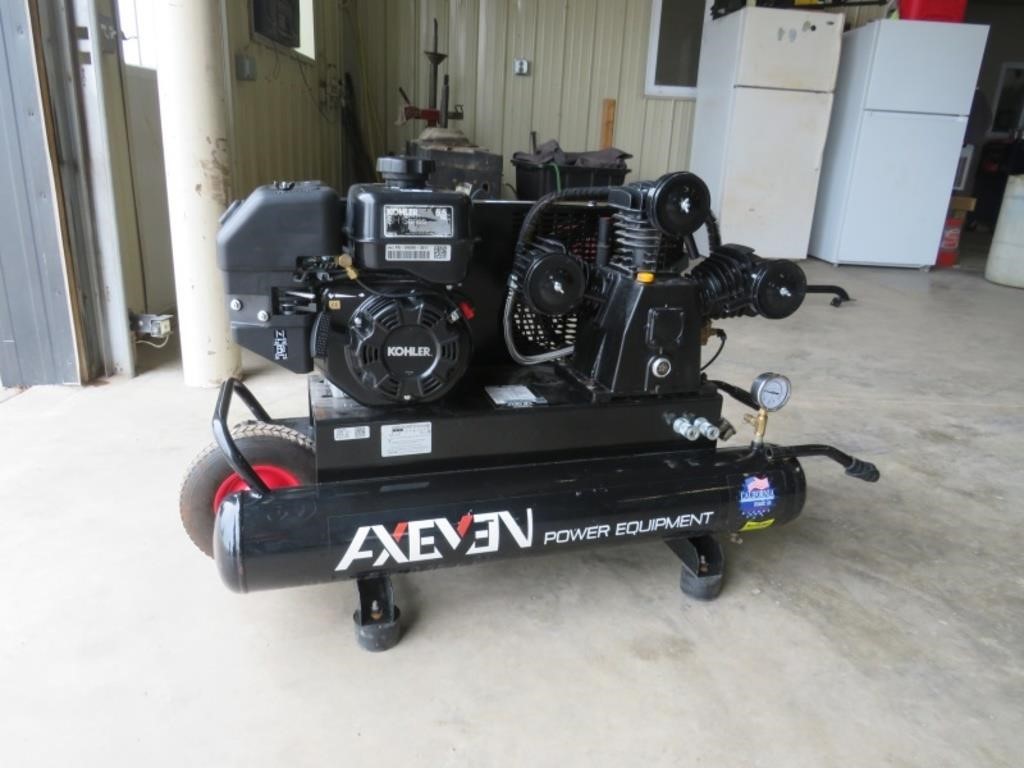 AXEMEN Gasoline Powered Portable Air Compressor