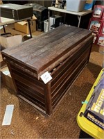 Vintage Wooden Chest