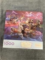 Springbok 1000 Piece "Carousel Animals" Puzzle