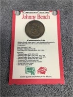 Johnny Bench Commemorative Coin