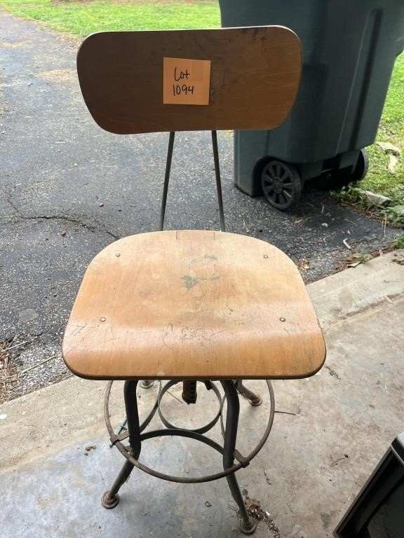 Antique Swivel Chair-