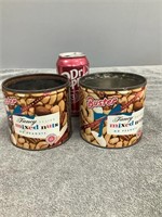 Two Buster Mixed Nuts Tins