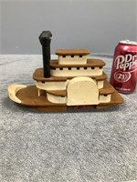 Wood Paddlewheeler
