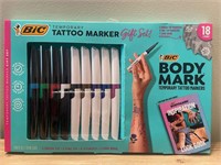 BiC BODYMARK Temporary Tattoo Marker Set