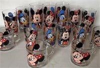 MICKEY MOUSE GLASSES 15 Glasses MICKEY MOUSE