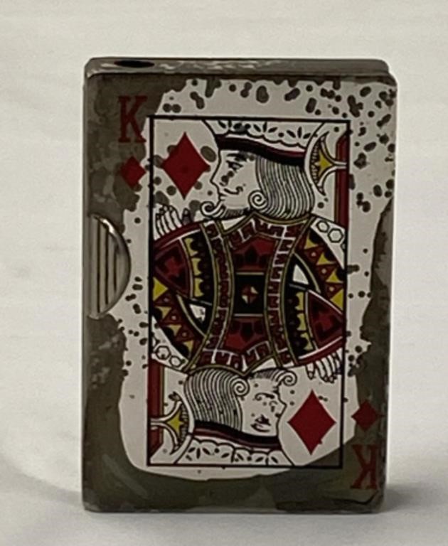 Metal "K Card" Lighter, Untested