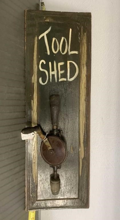 Tool Shed Wall Decor