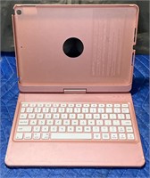 iPad Keyboard Case Pink