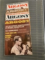 4 Argosy Magazine Lot