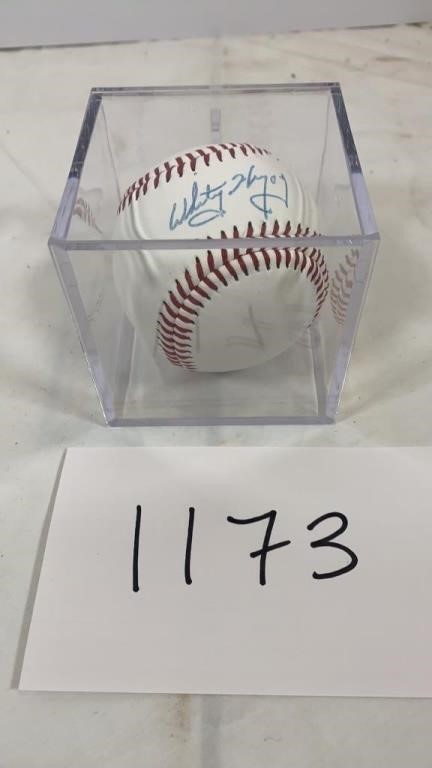 Whitey Herzog Autographed Official League Baseball