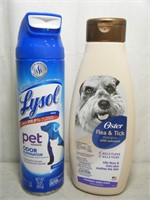 New Flea & Tick Dog shampoo + pet Odor eliminator