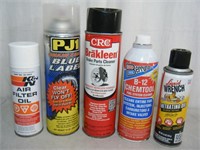 5 count Lube, Oil, Cleaner