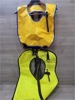 (2) Blow-up Snorkel/Fishing Safety Vests