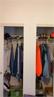 Contents of 2 Closets 

Men's clothes