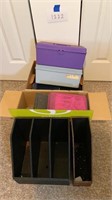 Pen Boxes, Storage Bins & Leatherette Files