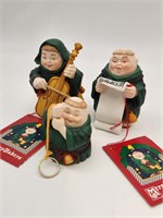 3 Dept 56 Merry Makers W/ Boxes