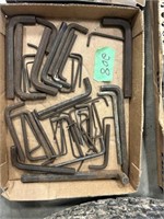 Flat of Allen Wrenches