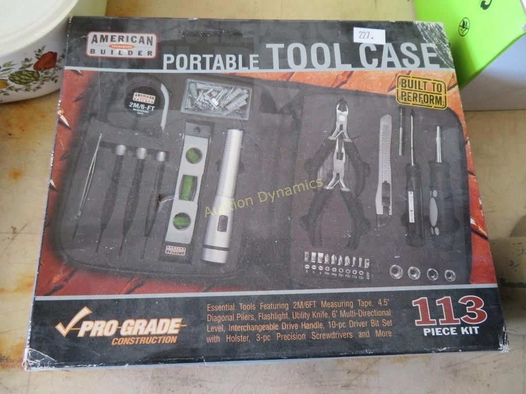 New in Box, Portable Tool Case