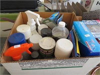 Box Lot: Cleaning Supplies