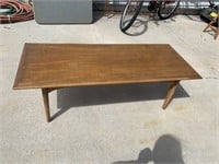 Wooden Coffee Table 4'x19 1/2"x15" Tall