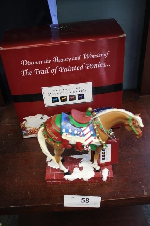 1ST EDITION PAINTED PONY WITH BOX