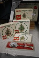 6PC COLLECTION OF NOS SPODE CHRISTMAS TREE