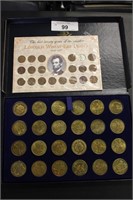 84 OLYMPIC TRANSIT COIN SET/LINCOLN PENNY SET