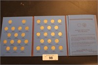 ROOSEVELT DIME COLLECTION 1946-1964 FULL BOOK