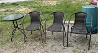 Patio Table & 3 Chairs
