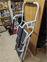 3 step folding step ladder - 30" to top step