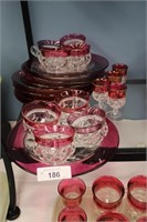 16 PC COLLECTION OF KINGS CROWN PLATES & CUPS