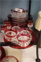 16PC COLLECTION OF KINGS CROWN PLATES & CUPS