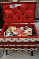 SEWING BOX FULL BOX MASE EXCLUSIVELY FOR SINGER