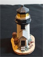 Mystic Seaport Lighthouse Resin Figure.
