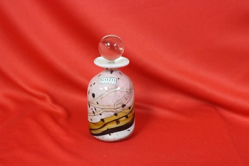 A Gozo Glass Parfum Bottle