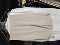 Men's Haggar Beige Dress Pants 40x30