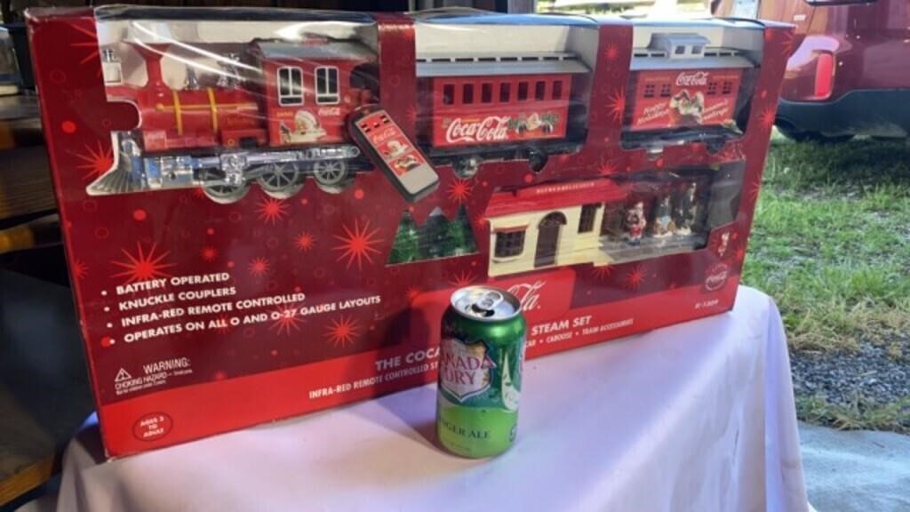 K-Line Trains K1309 Coca Cola Santa Steam Train