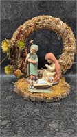 Vintage Dickmal Creation Nativity Set