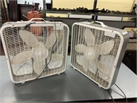 Two Window Box Fans