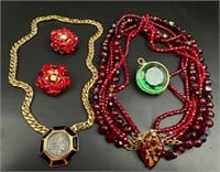 Amazing DeMario necklace and Tat necklace and more