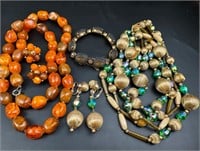 Vintage Kramer of Ny and lisner jewelry lot